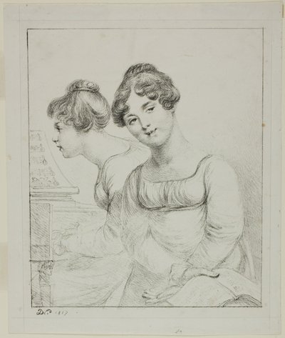 Madame Lavallée en Madame de Valory door Dominique Vivant Denon