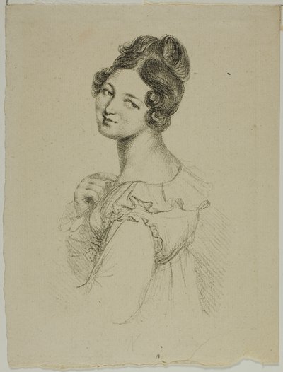 Portret van Madame Giacomelli door Dominique Vivant Denon