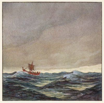 Rudyard Kipling: Lied van de Rode Oorlogsboot door Donald (after) Maxwell