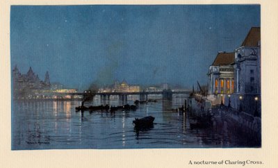 Een Nocturne van Charing Cross, uit 