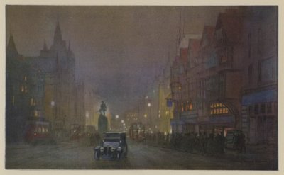 Oud en Nieuw in Holborn door Donald Maxwell