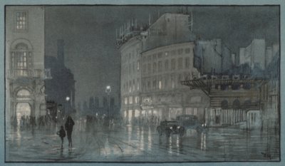 Regent Circus door Donald Maxwell