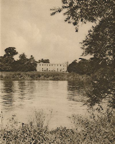 Fair Thames wast de rietachtige oevers bij Syon House, ca. 1935 door Donald McLeish
