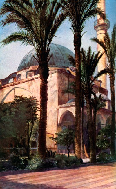 Jezzar Pasha moskee, Akko, Palestina door Donald McLeish