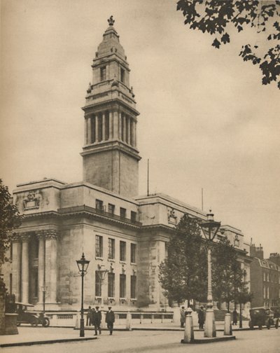 Marylebone Town Hall, Een van de Meest Eminente Nieuwe Gebouwen van Londen door Donald McLeish