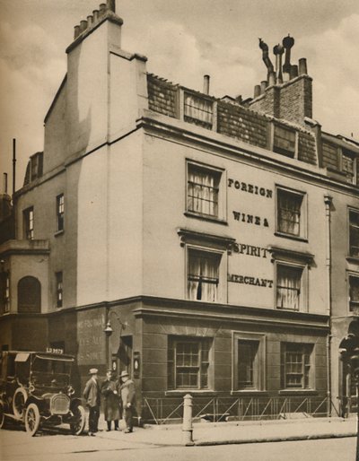 De Rennende Voetman, Een afbeelding van het oude Mayfair door Donald McLeish