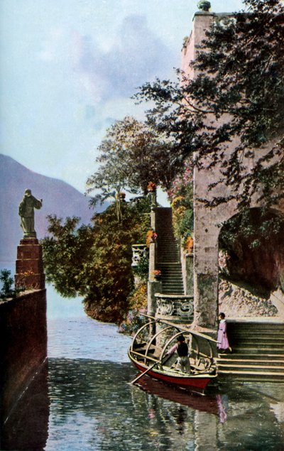 Villa del Balbianello, Lenno, Comomeer, Italië, ca. jaren 1930 door Donald McLeish