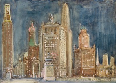 Chicago, Londen Garantiegebouw door Donald Shaw MacLaughlan