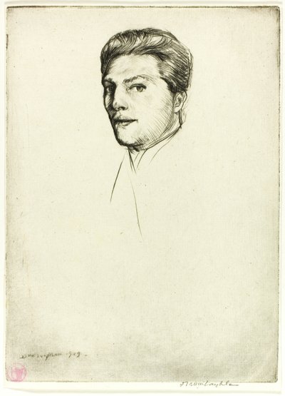 Droge Naald Nummer Vijf: Portret door Donald Shaw MacLaughlan
