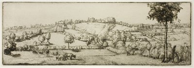Landschap, Bretagne door Donald Shaw MacLaughlan