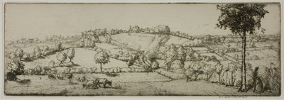 Landschap, Bretagne door Donald Shaw MacLaughlan