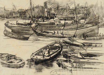 Londen in het zwembad door Donald Shaw MacLaughlan