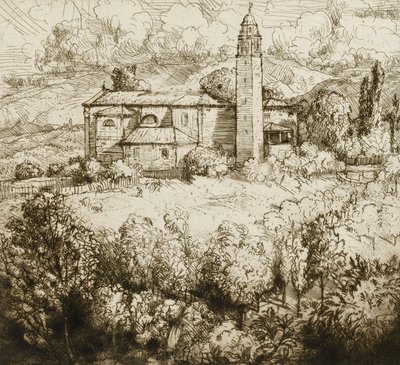 Madonna van de heuvels door Donald Shaw MacLaughlan