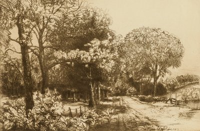 Rijweg, Tennessee door Donald Shaw MacLaughlan