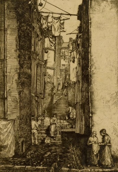 Ruelle du Pecheur door Donald Shaw MacLaughlan