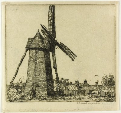 De Windmolen door Donald Shaw MacLaughlan