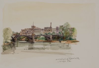 Langs de Po door Donatella Merlo