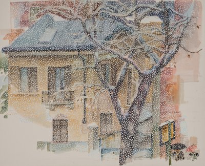 Bushalte, 2011 door Donatella Merlo