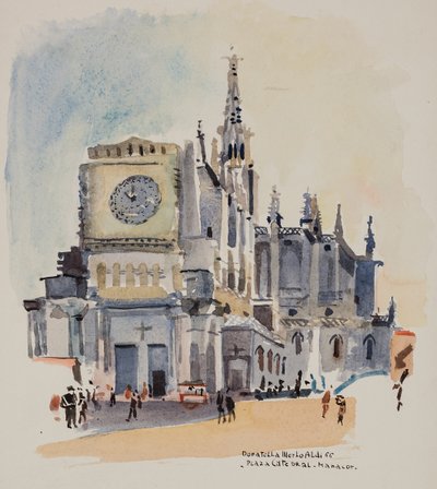 Kathedraalplein, Manacor door Donatella Merlo