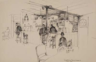 Publieke bar door Donatella Merlo