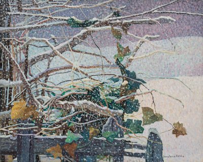 Sneeuw valt, c.1987 door Donatella Merlo