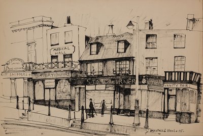Straat van Londen door Donatella Merlo