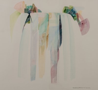 Witte waterval door Donatella Merlo