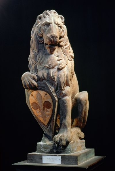 Heraldieke leeuw, 1420 door Donatello