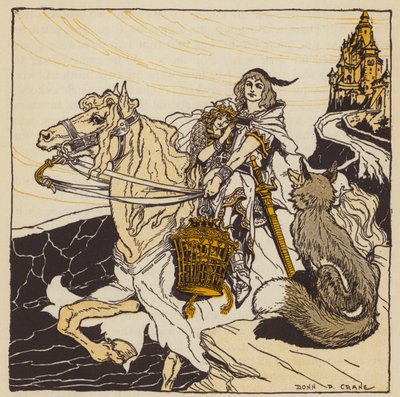 De gouden vogel, Duits sprookje door Donn P. Crane