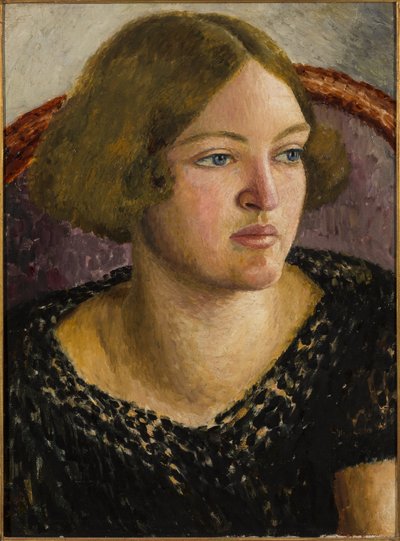 Portret van Catherine Carrington, c.1926 door Dora Carrington