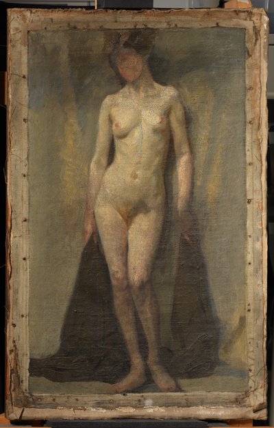 Staande Vrouwelijke Naakt, c. 1910 door Dora Carrington