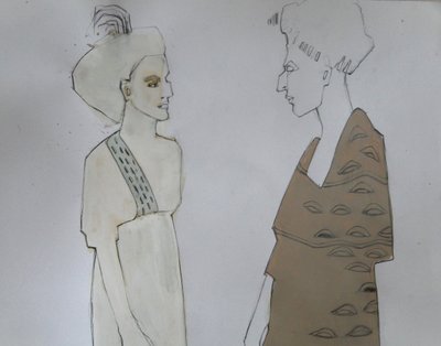 Dialoog over mode uit de oudheid door Doris Schmitz