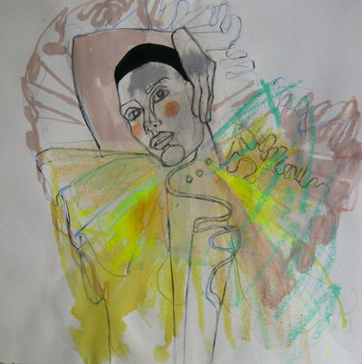 Kleurrijk modeportret door Doris Schmitz