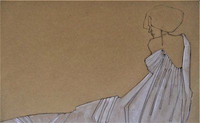 Elegant modesilhouet door Doris Schmitz