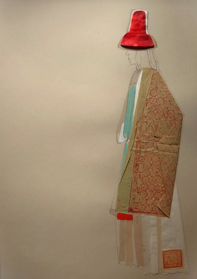 Elegant beeldje van Red Hat door Doris Schmitz