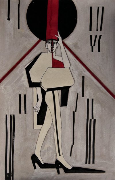 Moderne modefiguur door Doris Schmitz