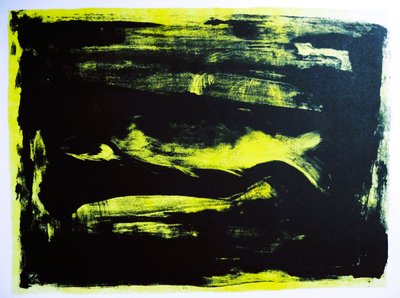 Levendige abstracte penseelstreken door Doris Schmitz