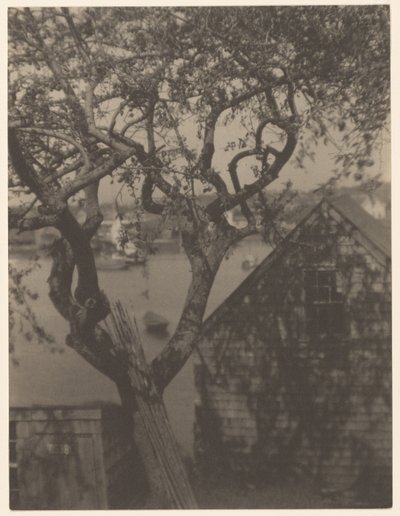 Havengezicht, waarschijnlijk Gloucester, Massachusetts door Doris Ulmann