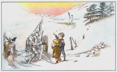 Ze vertellen Jack Frost dat ze hun fortuin zoeken door Dorothy Furniss