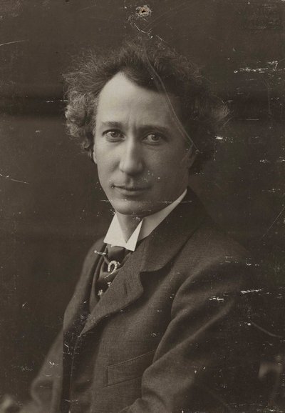 Portret van pianist en componist Emil von Sauer 1862-1942, ca. 1905 door Dortmund . Photo studio Neuhaus
