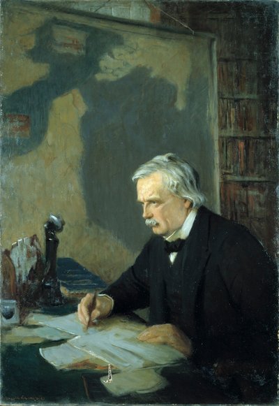 Lloyd George door Douglas Volk