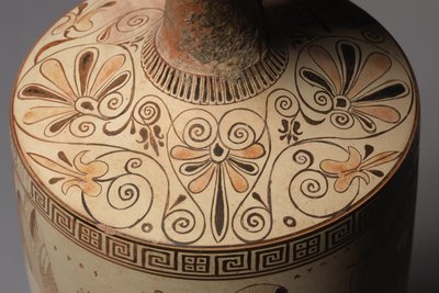 De Atalanta Lekythos (Funerair Oliekan), 500-490 v.Chr. door Douris