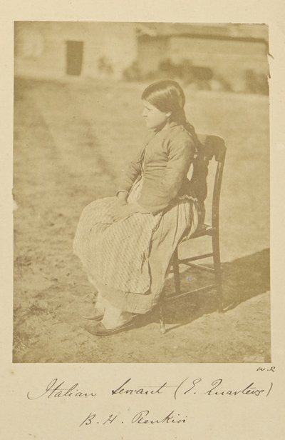 Italiaanse bediende (Engels kwartier), B.H. Renkioi door Dr. William Robertson