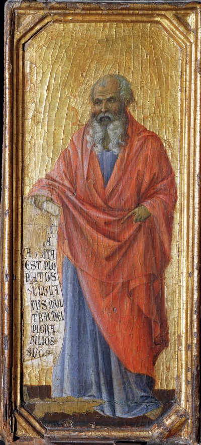 Jeremia de Profeet door Duccio di Buoninsegna
