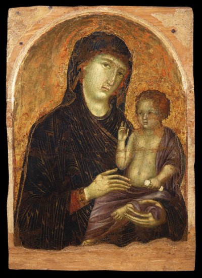 Madonna met kind, tweede helft van de 13e eeuw door Duccio di Buoninsegna