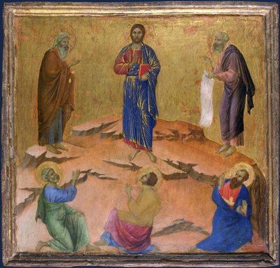 De Transfiguratie door Duccio di Buoninsegna