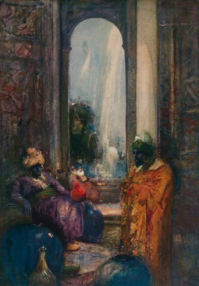 Een visioen van het Oosten - Fase V, ca. 1920 door Dudley Hardy
