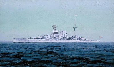 HMS Queen Elizabeth door Duff Tollemache