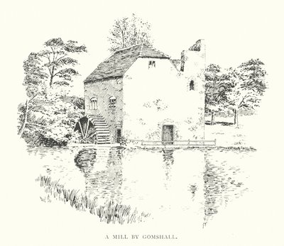 Een molen bij Gomshall door Duncan Moul