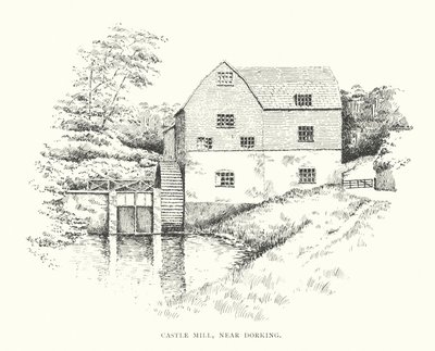Kasteel Molen, nabij Dorking door Duncan Moul